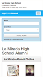 Mobile Screenshot of lamiradahighschool.org